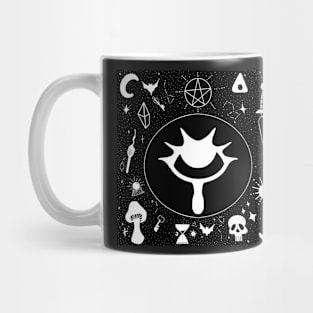 Witchy aesthetic collage Mug